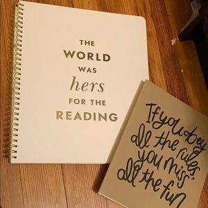 Kate Spade notebooks